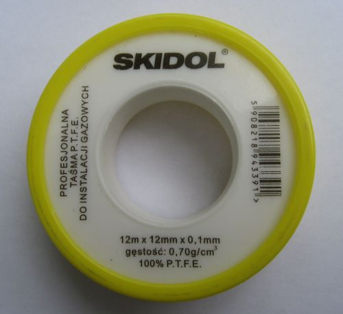 taśma ptfe do gazu taśma teflonowa do butli gazowych